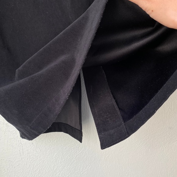 Vintage Talbots Black Jumper Dress Midi Length Modest Women's Size S - Picture 6 of 8